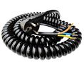 Spiral Cable 3x 2.5mm² Black 750mm ... 3m