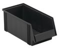 ESD Stacking Bin, 400x186x156mm, Polypropylene (PP), Black
