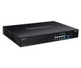 PoE-Switch, Unmanaged, 1Gbps, 240W, RJ45-Anschlüsse 8, PoE-Ports 8