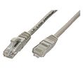 Patch Cable, RJ45 Plug - RJ45 Plug, Patch Cable, U/UTP, 5m, Grey