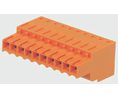 Weidmuller 3.5mm Pitch 4 Way Pluggable Terminal Block, Plug, Cable Mount, Crimp Termination