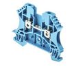WDU Series Blue Feed Through Terminal Block, 2.5mm², Single-Level, Screw Termination, ATEX, Pack of 10 pieces