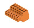 3.5mm Pitch 6 Way Pluggable Terminal Block, Plug, Cable Mount, Screw Down Termination