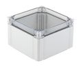 Plastic Enclosure FPC 200x132x200mm Light Grey Polycarbonate IP66 / IP67