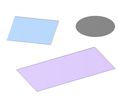 Thermal Gap Filler Pad Blue Violet Rectangular 4W/mK 400x200x3mm