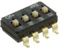 DIP Switch WS-DISV, DIP, 2.54mm Pitch, Raised