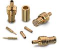 Wurth Elektronik WR-MCX Series, Plug Cable Mount MCX Connector, 50Ohm, Crimp Termination, Straight Body