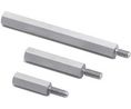 Wurth Elektronik Standoff, M3 x M3 Thread, 50mm Body, Brass, Male/Female, 6mm Stud