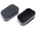 726 Series Dust Cover For Use With 9 Way D-Sub Connector, Pack of 5 pieces