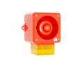 YL50 Series Yellow Beacon-Sounder Combination, IP66115 VWall112 dB Yellow