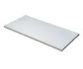 Toprax Silver 4 Shelf Galvanised Metal Long Span Shelf x 870mm, 440mm, 200kg Load
