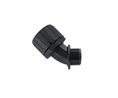Flexible Conduit Fitting, 16 mm Nominal Size, M20, Polyamide 66, Black IP66 rating