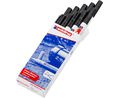 Edding Black 2 mm Fine Tip Paint Marker Pen for use with Plastic, Glass, Wood, Metal