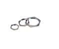 Silver Brass Cable Gland Locknut, PG13.5 Thread, IP68 PG13.5