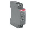 ABB CT-C Series DIN Rail, Snap-On Timer Relay, 24 → 240V ac, 1-Contact, 0.05 s - 100h, 1-Function, SPDT