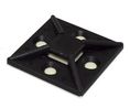 Self Adhesive Black Cable Tie Mount 38.5 mm x 38.5mm, 10.2mm Max. Cable Tie Width Packung à 50 Stück