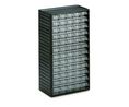 Treston 60 Drawer Storage Unit, PP, 550mm x 310mm x 180mm, Greyx310x550mm