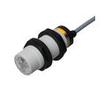 Carlo Gavazzi Capacitive Threaded Barrel Proximity Sensor, M30, 25 mm Detection, PNP/NPN NO+NC, 10 → 40 V dc