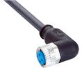 SICK Right Angle Female 3 way M8 to Connector & Cable, 2m Ledare