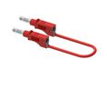 Electro PJP Plug, 12A, 600V, Red, 2m Lead Length