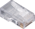 Modulaaripistoke, Urosliitin, RJ45, CAT5, Suora, Asennot - 8, Kontaktien määrä - 8, Suojaamaton