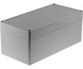 Plastic Enclosure 120x240x100mm Light Grey Polycarbonate IP65
