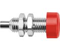 Socket 4mm 32A 33V Red