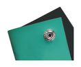 Zweischichtige ESD-Tischmatte, Kautschuk, 1.2m x 600mm, Grau