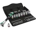 Ratchet Spanner Set, Ergonomisch, 3/8", 29Stück