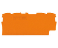 Zubehör für Reihenklemme, Orange, 70 x 33mm, Packung à 10 Stück