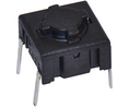 Tactile Switch 50 mA 24 VDC Momentary Function 1NO 3.5N Through Hole Multimec 5E
