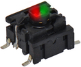 Tactile Switch 50 mA 24 VDC Momentary Function 1NO 3.5N SMD Multimec 5G