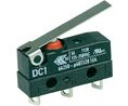 Micro Switch, DC, 6A, 1CO, 2N, Flat Lever