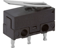 Micro Switch, DG, 3A, 2A, 1CO, 0.44N, Flat Lever