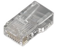 Modular Plug, RJ45, 8 Positions, 8 Contacts, Unshielded