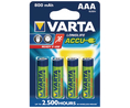 Rechargeable Battery, Ni-MH, AAA, 1.2V, 800mAh, Pack of 4 pieces