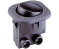 Rocker Switch, 6 A, 250V, ON-OFF, IP40, Black
