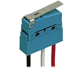 Micro Switch, ABS, 2A, 2A, 1CO, 0.34N, Hinge Lever
