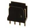 Pin header, Dubox 4-pin, Straight, Plug, Positions - 4, Pack of 10 pieces