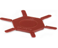 Coding pin, Red, Pack of 100 pieces