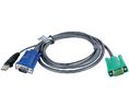 KVM special combination cable, VGA/USB, 5m