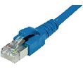 Patch Cable, RJ45 Plug - RJ45 Plug, CAT6a, S/FTP, 10m, Blue