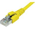 Patch Cable, RJ45 Plug - RJ45 Plug, CAT6a, S/FTP, 1.5m, Yellow