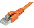 Patch Cable, RJ45 Plug - RJ45 Plug, CAT6a, S/FTP, 3m, Orange