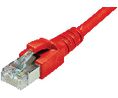 Patch Cable, RJ45 Plug - RJ45 Plug, CAT6a, S/FTP, 5m, Red