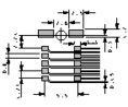 PCB Header, Male, 1.3A, Contacts - 26