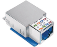 Anschlussmodul Cat.6 abgeschirmt 1x RJ45 Cat.6 1x RJ45 abgeschirmt
