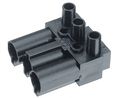 Cable plug, Right Angle, Plug, Positions - 3