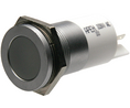 LED kehyksellä Vihreä, punainen, keltainen 22mm 220V IP67