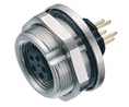 Cable Connector Socket 5 Contacts, 3A, 125V, IP67